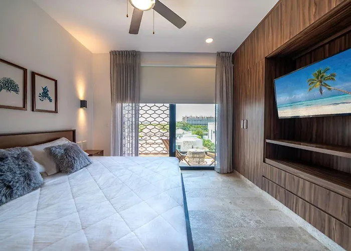 Apartment 3 Min Walk To Stylish At Bahay Playa del Carmen